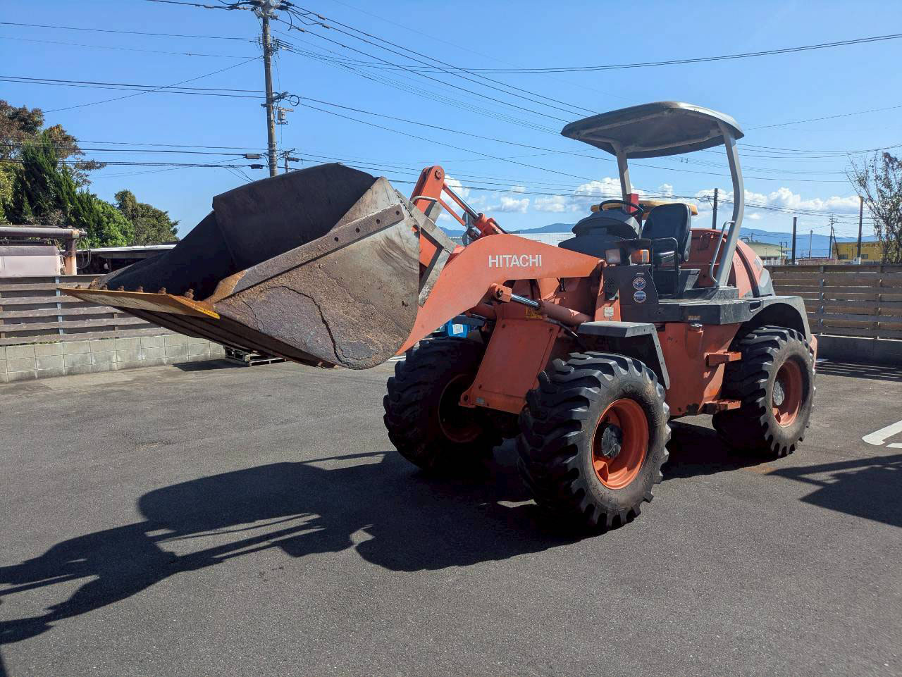 日立 ホイールローダー ZW80の買取写真